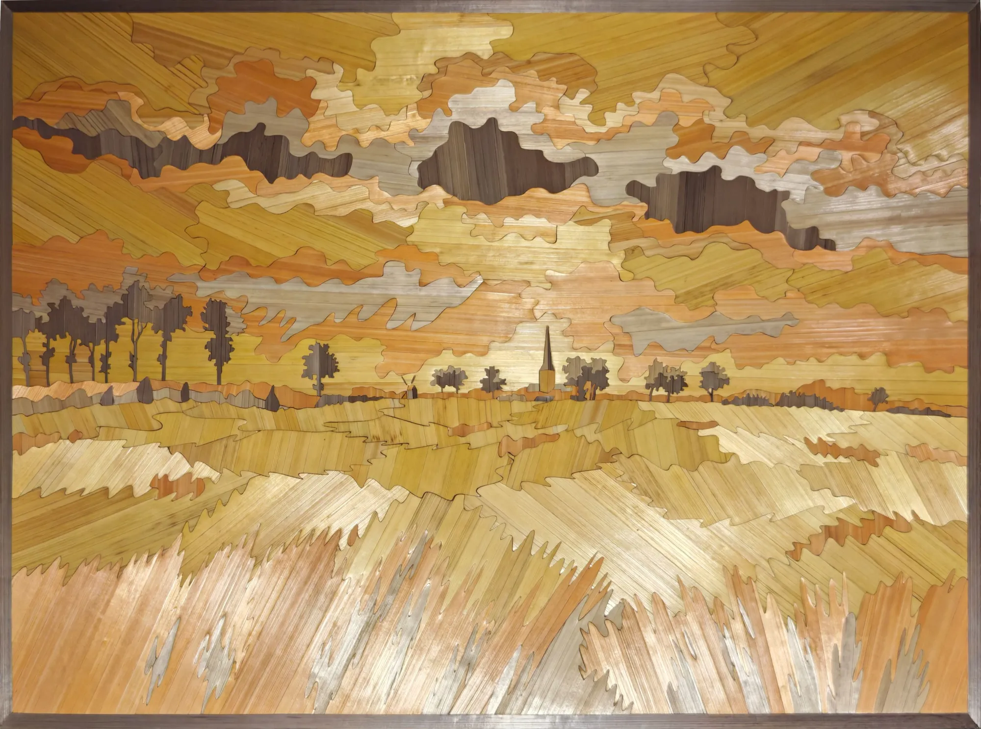 Tableau Paysage de Beauce